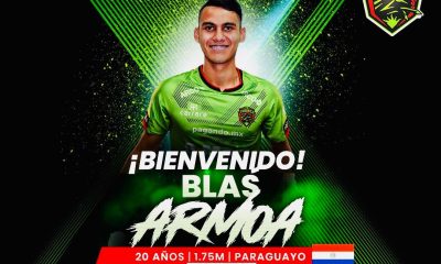 Blas Armoa fue cedido a préstamo por un año con opción a compra. Foto: @fcjuarezoficial.