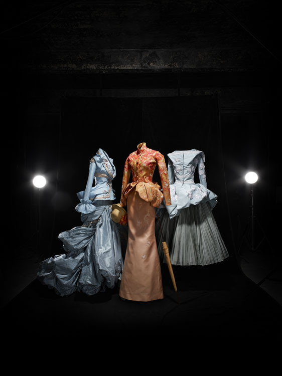 Arte y Alta Costura se fusionan en la propuesta de Dior. Foto CD