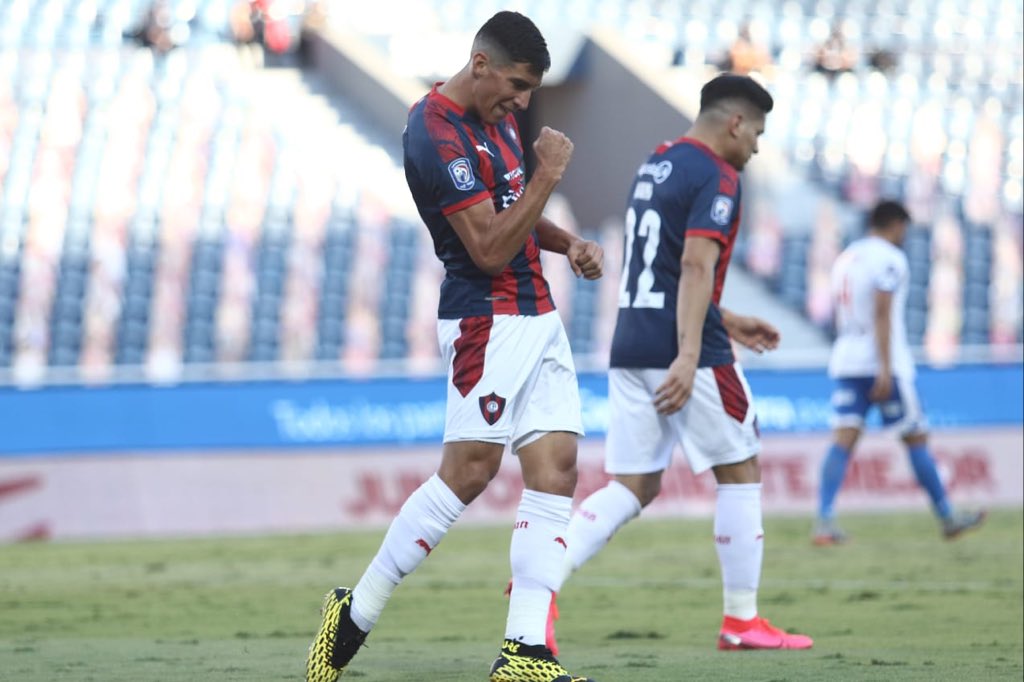 Enzo Giménez convirtió el único tanto del partido. Foto: @CCP1912oficial.