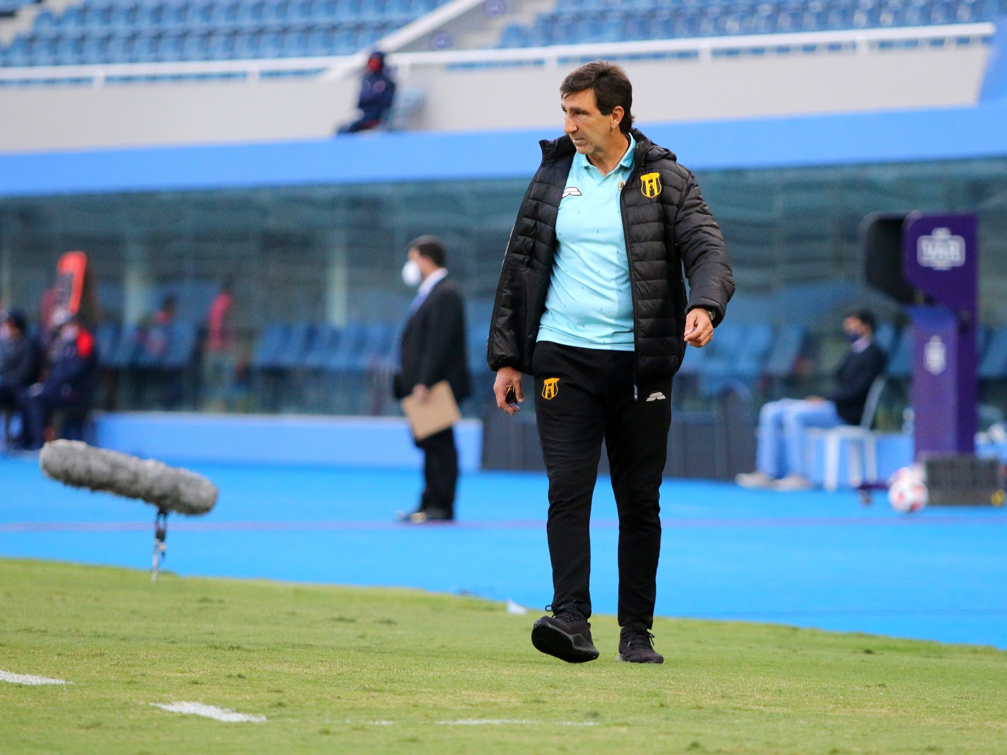 Gustavo Costas quedó muy molesto con el arbitraje. Foto: @ClubGuarani.