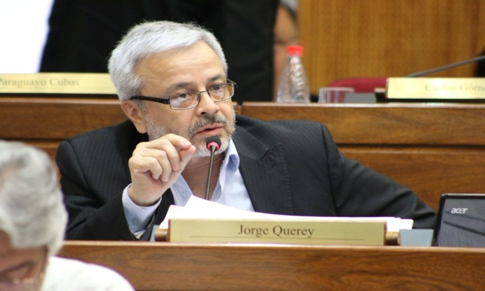 Jorge Querey, senador del Frente Guasú. Foto: Gentileza