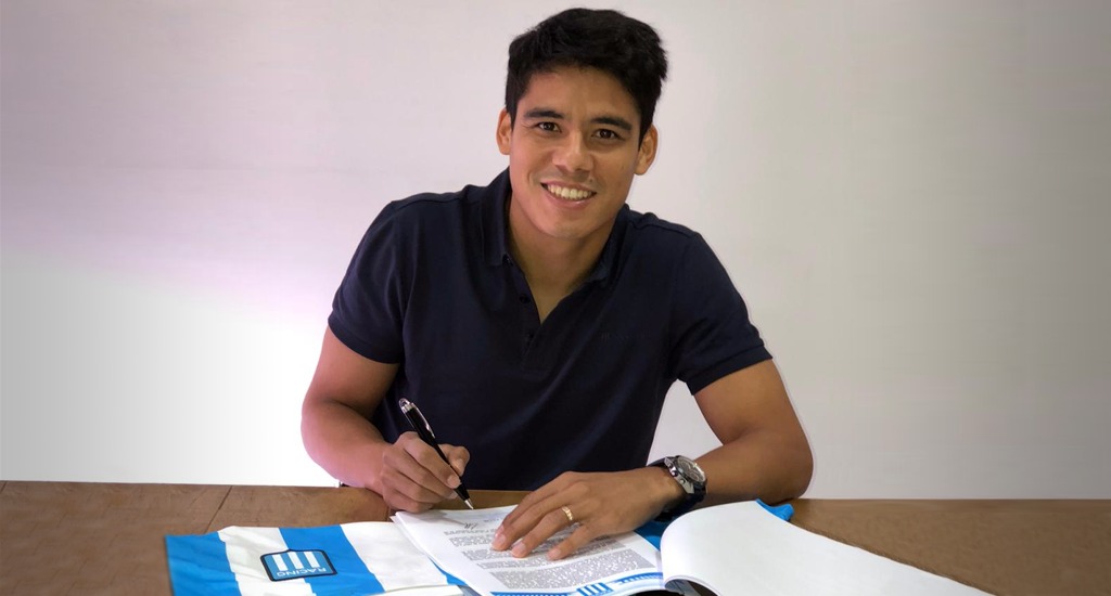 Melgarejo regresa al fútbol sudamericano tras jugar casi 10 años en Europa. Foto: racingclub.com.ar.