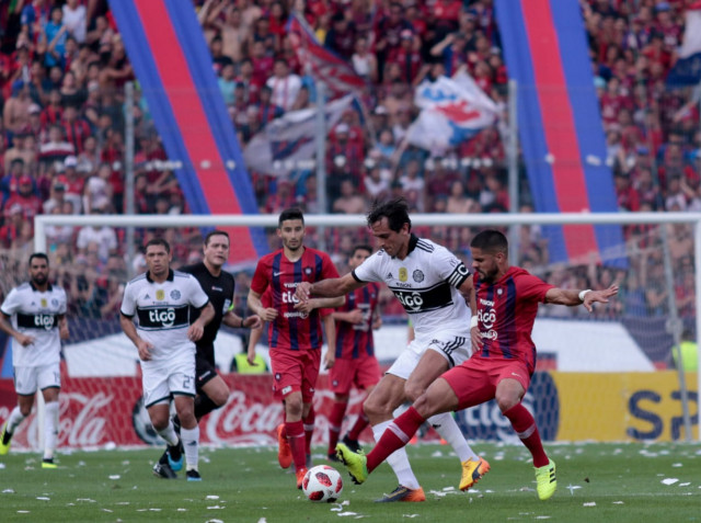 El último superclásico en el General Pablo Rojas terminó sin goles. Foto: apf.org.py.