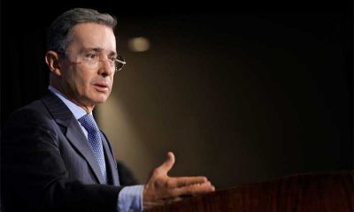 El expresidente colombiano, Álvaro Uribe. Foto: elimpulso.com