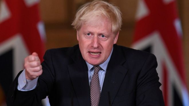 Primer Ministro británico, Boris Johnson. Foto: Archivo