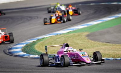 El piloto paraguayo quedó bien posicionado de cara a la tercera carrera que se disputará este domingo. Foto: @Racingmediahub.