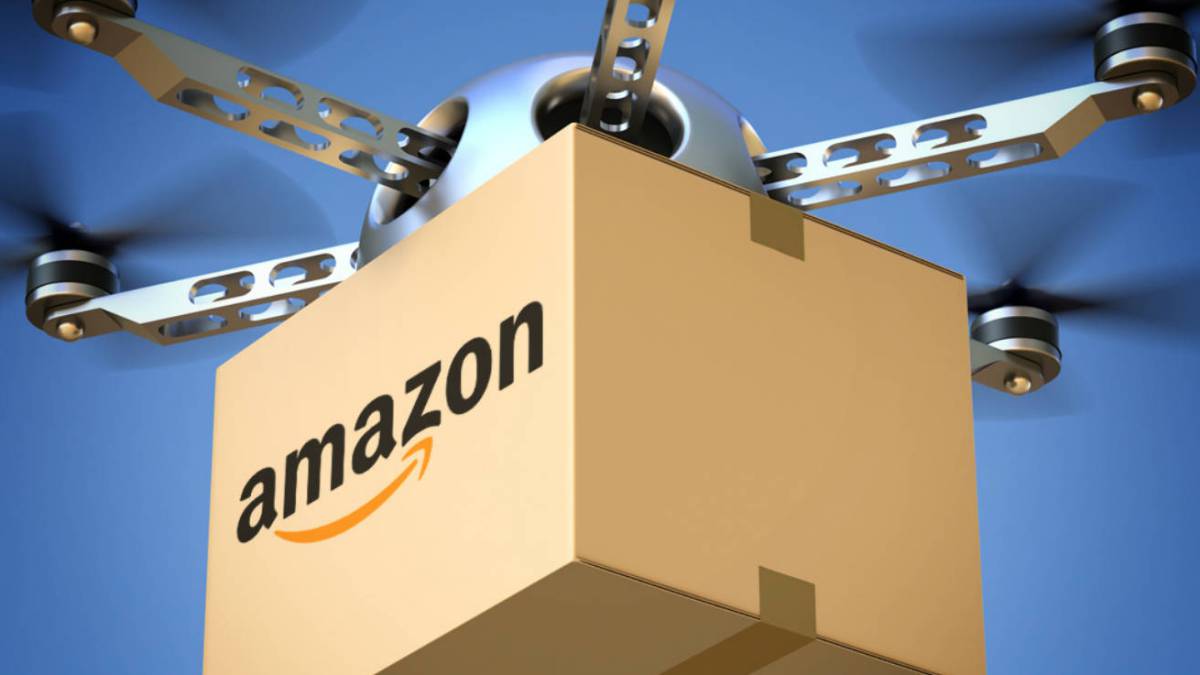 Amazon recibió la aprobación de la Agencia Federal para su propuesta de entrega con drones. Foto: Amazon