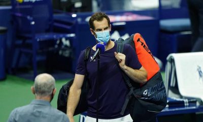 El cansancio físico de Andy Murray se vio reflejado ante la intensidad del joven canadiense Felix Auger-Aliassime. Foto: usopen.org.