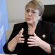 La alta comisionada de la ONU para los derechos humanos, Michelle Bachelet