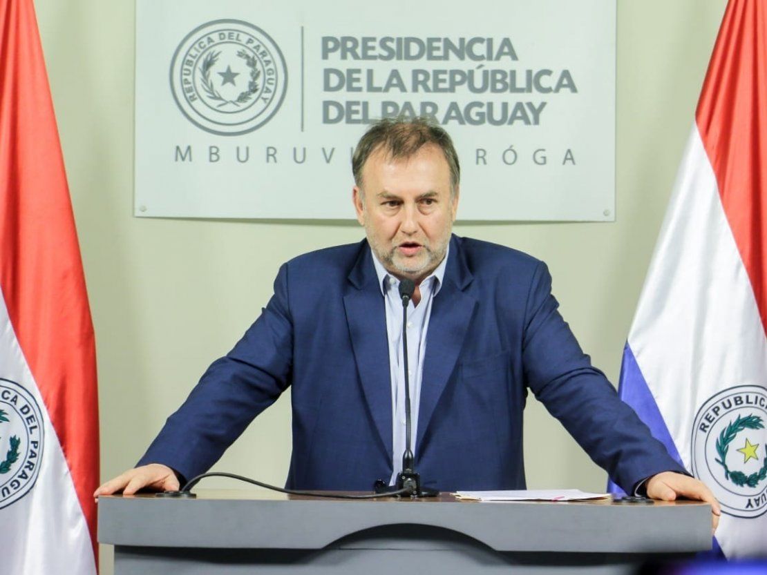 Benigno López, ministro de Hacienda asliente. Foto: Presidencia