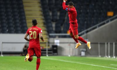 Cristiano Ronaldo es el único jugador en actividad que supera la barrera de los 100 goles a nivel de selecciones. Foto: @EURO2020.