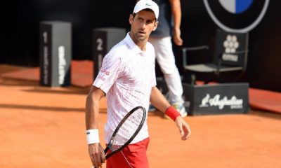 A Novak Djokovic le costó superar a Dominik Koepfer, quien se ubica en el puesto 97 del ranking ATP. Foto: internazionalibnlditalia.com.