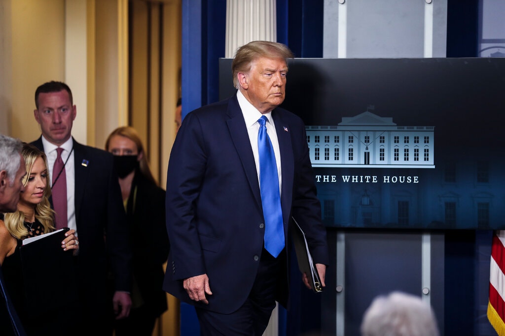 Trump calificó a Amy Coney Barrett como una mujer de enorme talento y carácter para la Suprema Corte de Justicia. Foto: nytimes.com.