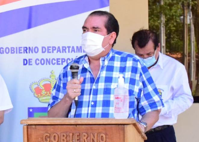 Edgar López, gobernador de Concpeción. Foto. Regional660
