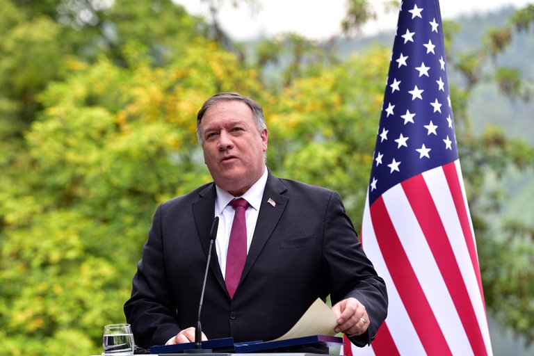 El secretario de Estado de EE.UU., Mike Pompeo. Foto: Infobae.