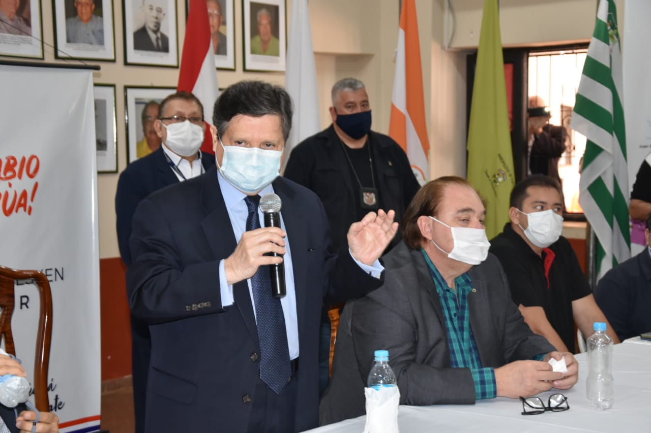 Duro revés para el Gobierno Central quedó muy patente en la conferencia de prensa. Foto: Gentileza