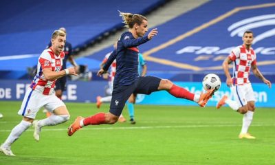 Al igual que en la final de la Copa del Mundo, Antoine Griezmann convirtió uno de los tantos para la victoria de Francia sobre Croacia. Foto: @EURO2020.