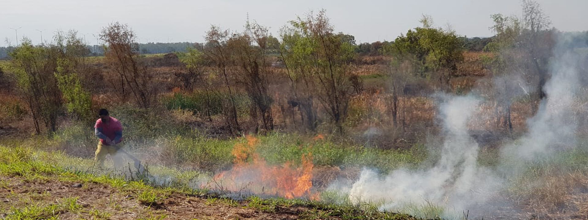 Incendio en Costanera de Asunción. RadioLibertad