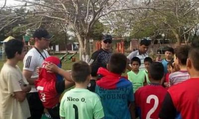 Formación. Los chicos aprenden también disciplina y otros valores del Deporte.