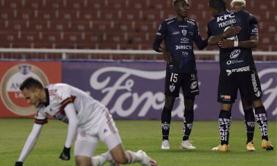 Flamengo recibió la mayor goleada de su historia en la Copa Libertadores, al caer por 5-0 ante Independiente del Valle. Foto: @Libertadores.