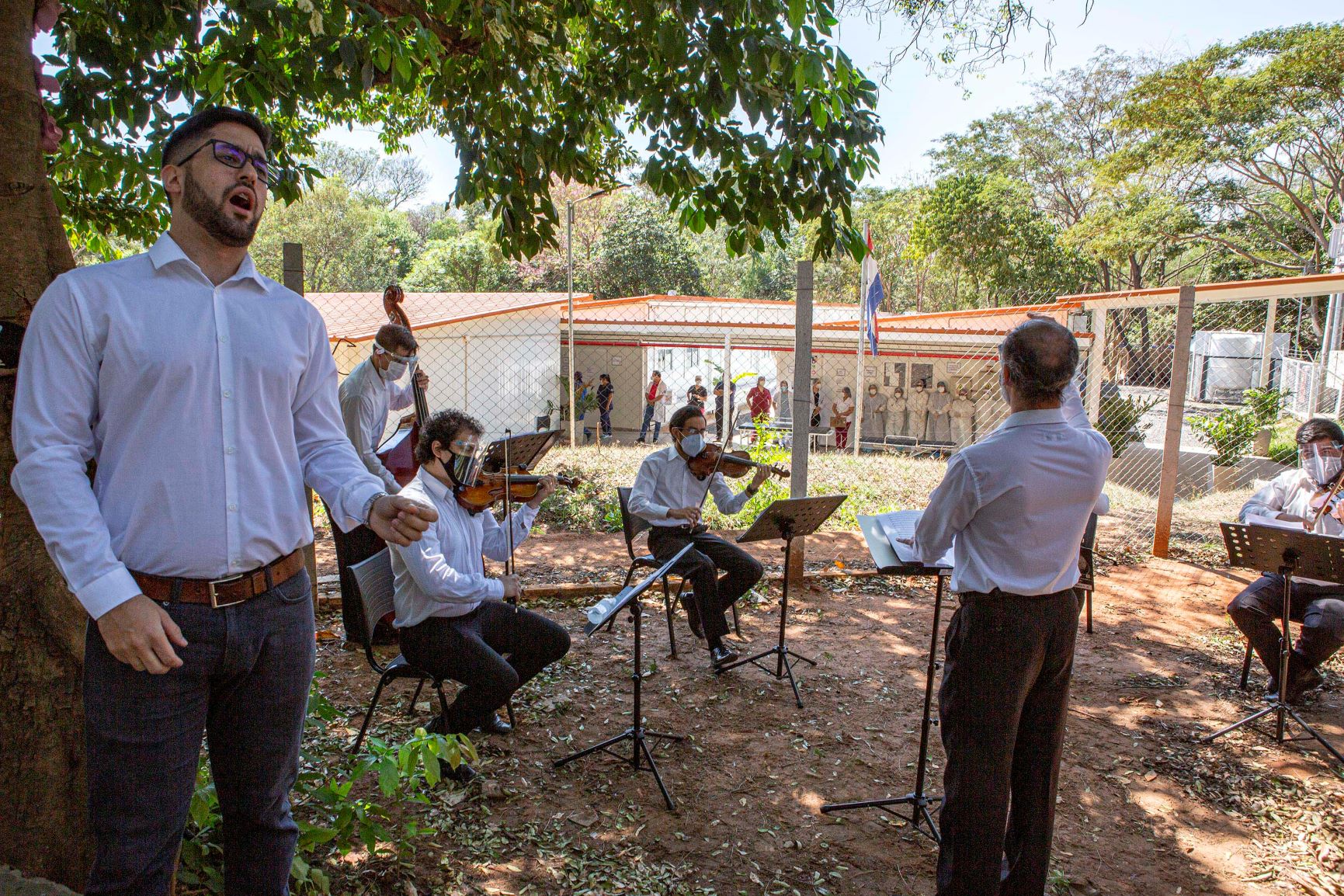 El próximo miércoles 30 la música también irá al Hospital Nacional de Itauguá. Foto: Centro Cultural El Cabildo.