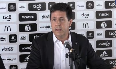 Juan Pecci Miltos será el presidente interino hasta el fin de semana, cuando el club realice una nueva asamblea. Foto: Tigo Sports.