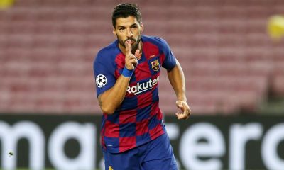 El delantero uruguayo está a pocas horas de convertirse en jugador del Atlético Madrid. Foto: fcbarcelona.es.