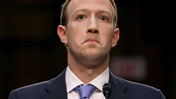 El presidente y CEO de Facebook, Mark Zuckerberg. Foto: The Atlantic.com