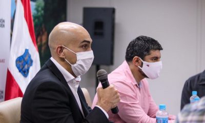 Tema dengue y Covid.19, fueron tratados el jueves en la Municipalidad de Asunción. Foto: Ministerio de Salud.