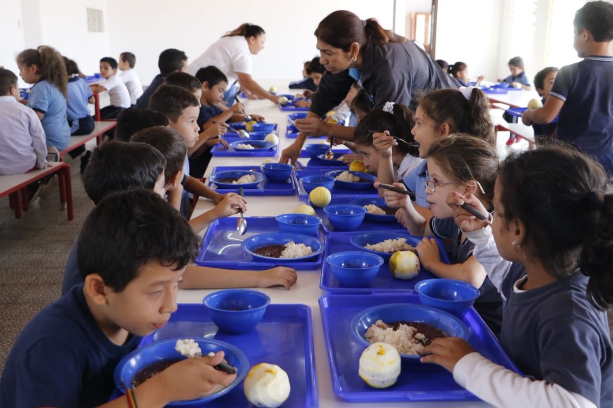 El Paraguay cuenta con una Ley de alimentación escolar. Foto @MEC