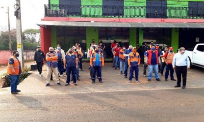 Los equipos conformados respetaron todas las medidas sanitarias para realizar los trabajos.. Foto: Gentileza.