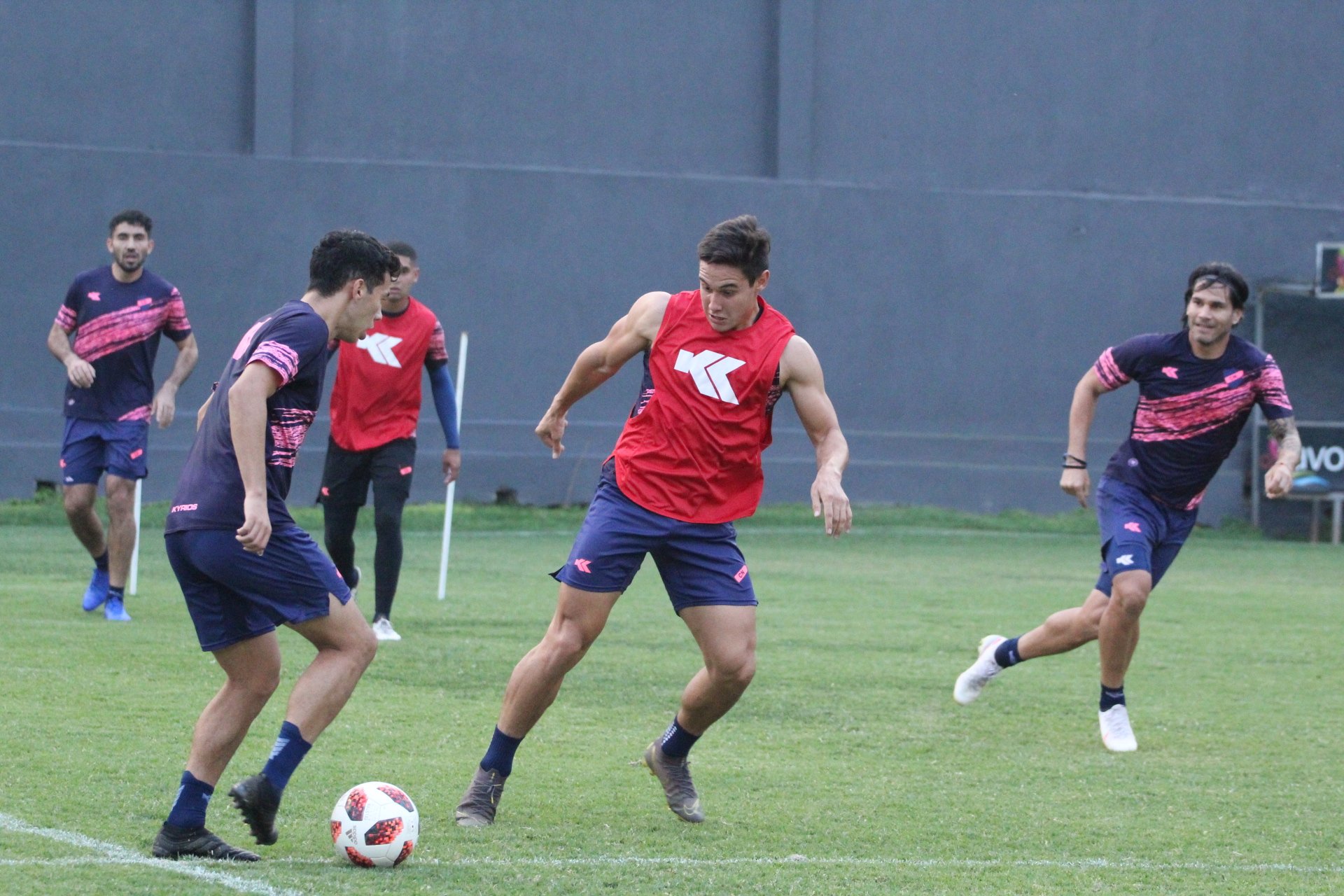 Ya son 22 los positivos de Covid-19 que se confirmaron en los últimos días en el plantel de Nacional. Foto: @clubnacionalpy