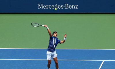 Si bien ganó su partido para pasar a la tercera ronda, Novak Djokovic perdió su primer set en el US Open. Foto: usopen.org.