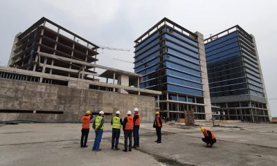 El complejo de 5 torres abrigará a 5 6 ministerios. Foto: MOPC