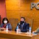 Representantes del Poder Ejecutivo presentaron denuncia penal en conferencia de prensa. Foto: Gentileza