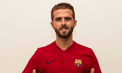 La presentación de Pjanic se da más un mes después de su último partido con la Juventus. Foto: @FCBarcelona_es.