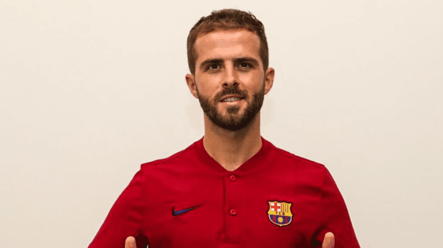 La presentación de Pjanic se da más un mes después de su último partido con la Juventus. Foto: @FCBarcelona_es.