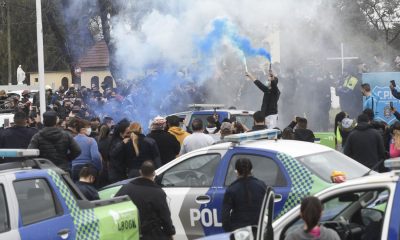 Los policías reclamaron durante tres días un aumento salarial cercano al 60%. Foto: Télam.