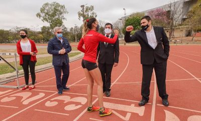 El atletismo paraguayo es uno de los primeros de la región en regresar a los entrenamientos. Foto: Gentileza.