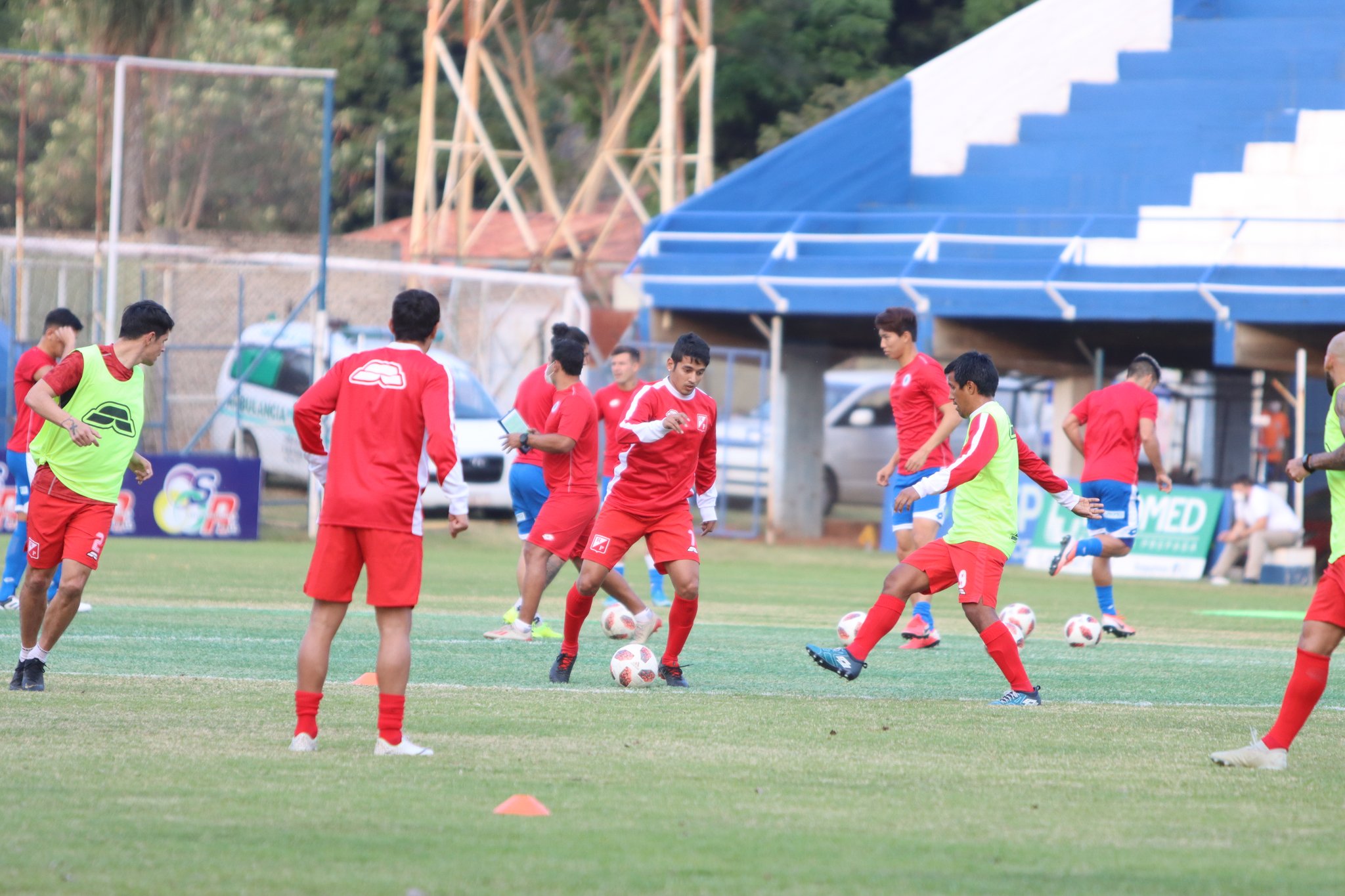 River Plate enfrentará mañana a Olimpia en Los Jardines del Kelito. Foto: @KELITO_1911.