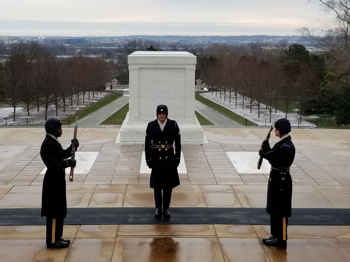 Tumba del soldado desconocido, Arlington EEUU