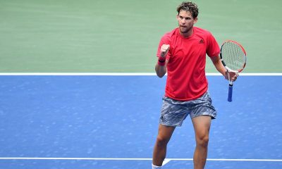 Dominic Thiem demostró que es uno de los candidatos a quedarse con título tras vencer a Felix Auger-Aliassime en tres sets. Foto: @usopen.