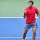 Dominic Thiem demostró que es uno de los candidatos a quedarse con título tras vencer a Felix Auger-Aliassime en tres sets. Foto: @usopen.