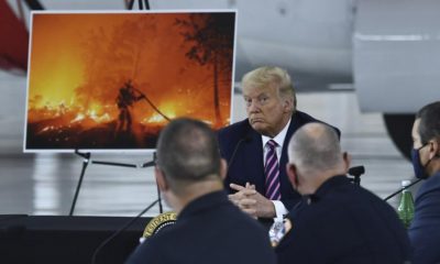 El presidente Trump en campaña por la reelección. Foto: Telam