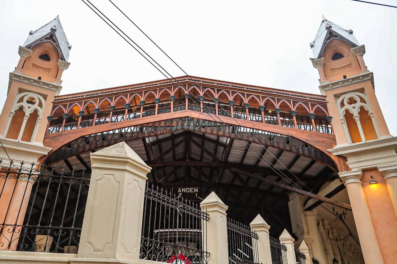 Estación del Ferrocarril. Foto: MOPC