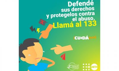 La iniciativa es parte de la campaña #CUIDÁnos, emprendida por el Fondo de Población de las Naciones Unidas, UNFPA, y el Ministerio de la Defensa Pública