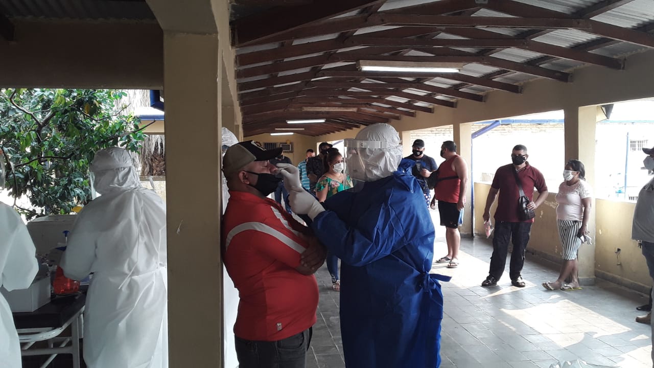 Dentro de la Penitenciaría Regional de Concepción existen 25 casos positivos de covid-19. Foto: MP