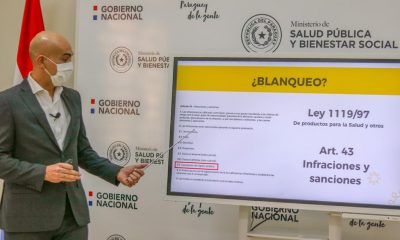 El ministro Julio Mazzoleni aclaró las informaciones surgidas sobre la empresa IMEDIC. Foto: MSPBS