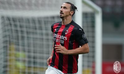 El delantero sueco fue puesto en cuarentena y se perderá el partido de esta tarde ante el Bodo/Glimt por la Europa League Foto: @acmilan.