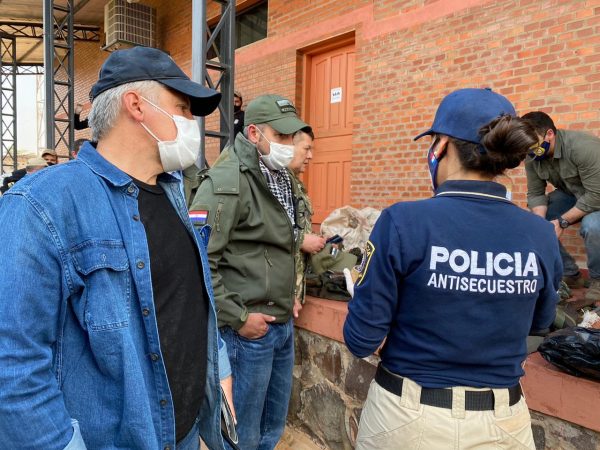 El presidente Mario Abdo Benítez pidió rastrillaje de la zona. Foto: Presidencia